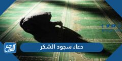 دعاء سجود الشكر – موقع المرجع